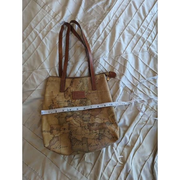 Alviero martini 1st classe map shoulder bag - Picture 6 of 7